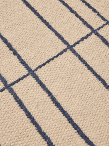 Dywan Sen - Parchment-indigo, 80x200 cm - Ferm Living