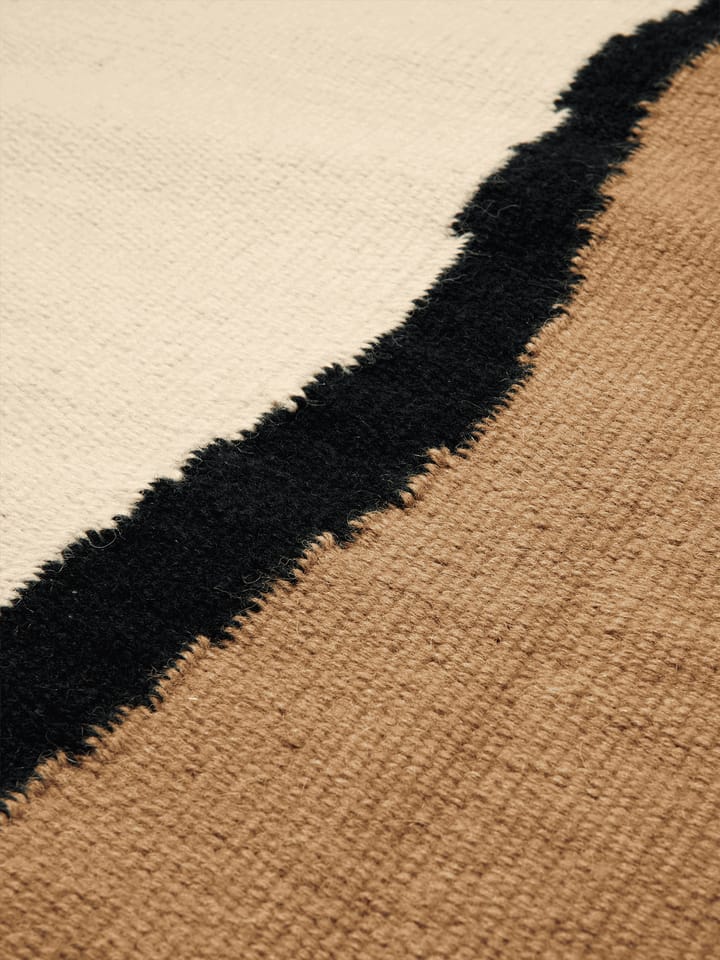 Dywan Soil Kelim, Dark sand-off white, 170x240 cm Ferm Living