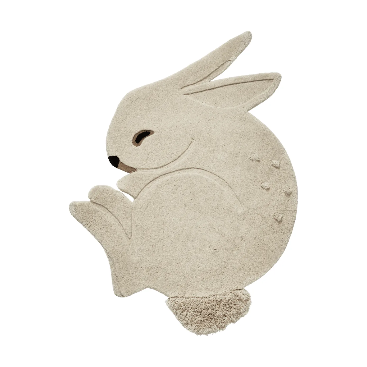 Dywan tuftowany Rabbit, Off-white, 88x120 cm Ferm Living
