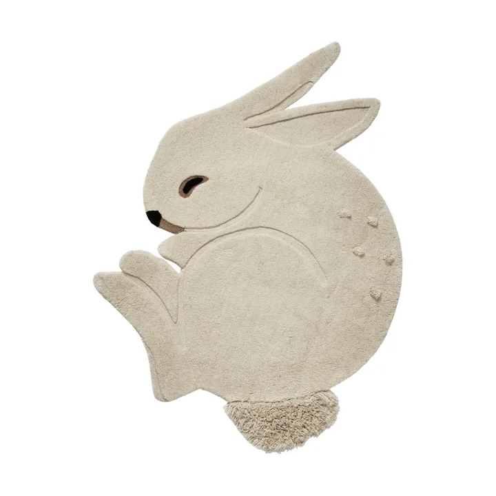 Dywan tuftowany Rabbit - Off-white, 88x120 cm - Ferm Living