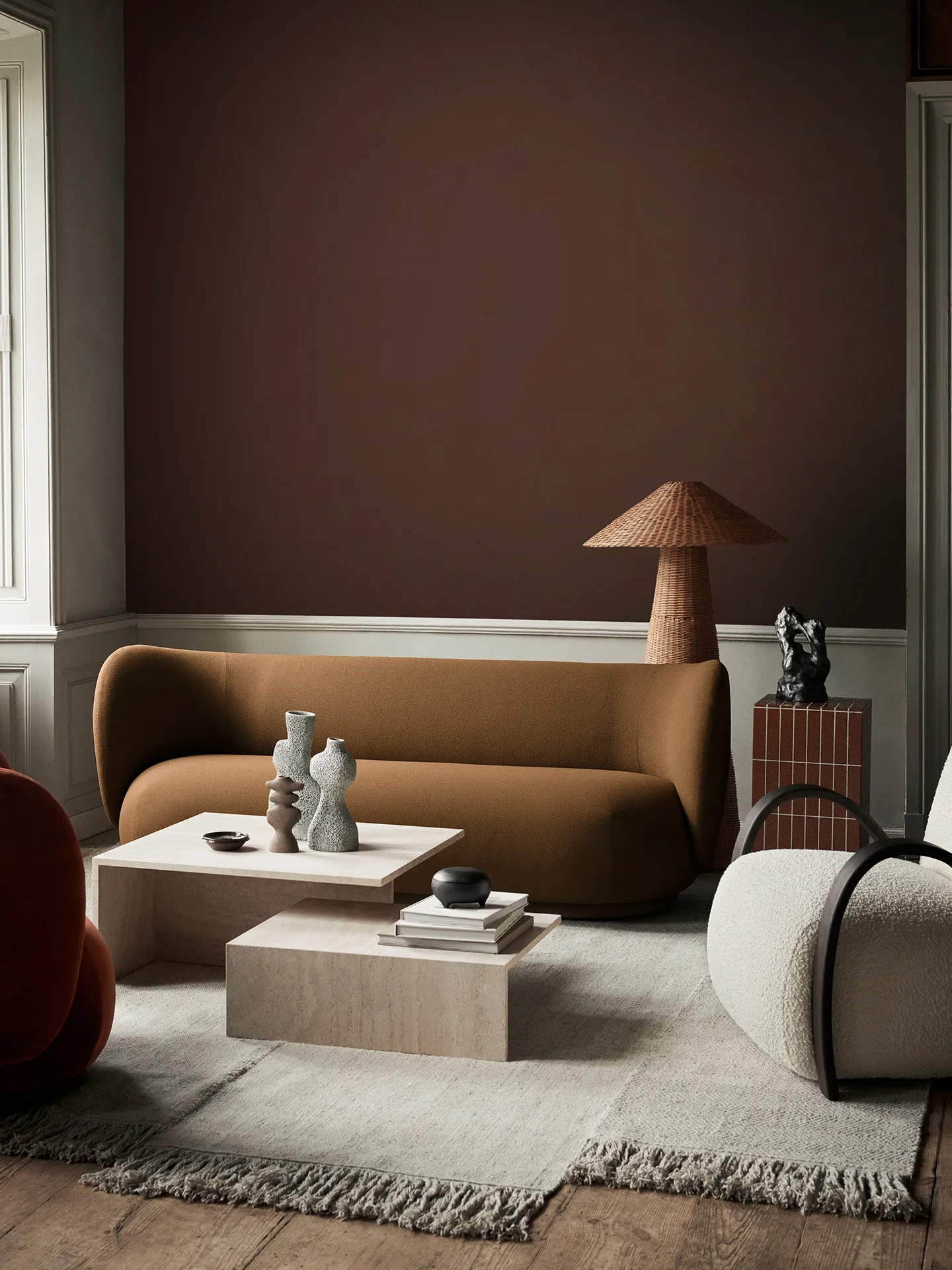 Dywan wełniany Alter, Naturalny, 300x350 cm Ferm Living