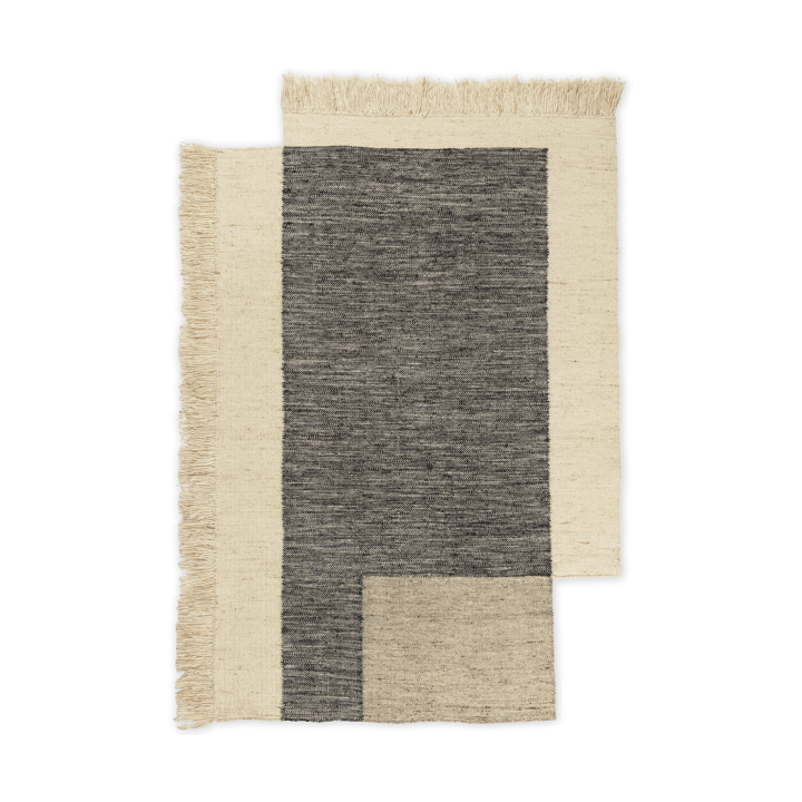 Dywan wełniany Counter - Kolor węgla-drabina, 140x200 cm - Ferm LIVING