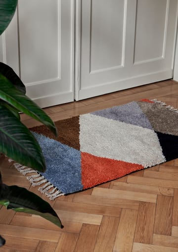 Dywan wełniany Harlequin 80x120 cm - Multi - Ferm Living