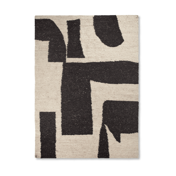 Dywan wełniany Piece - Kawa o kolorze off-white, 200x300 cm - Ferm LIVING