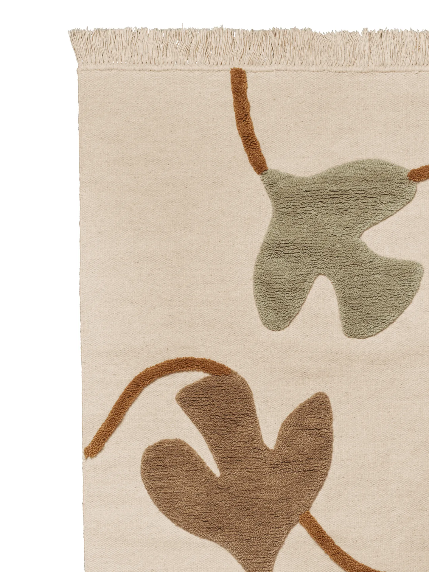 Dywan wełniany Swif bird 140x200 cm, Multi Ferm Living