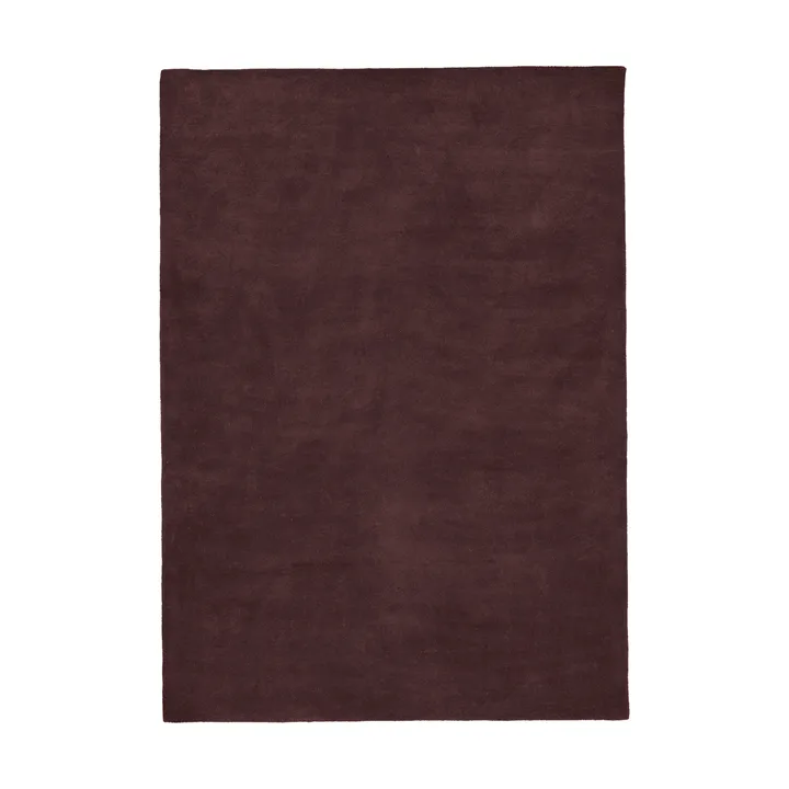 Dywan z włosiem Stille - Dark pecan, 140x200 cm - Ferm Living