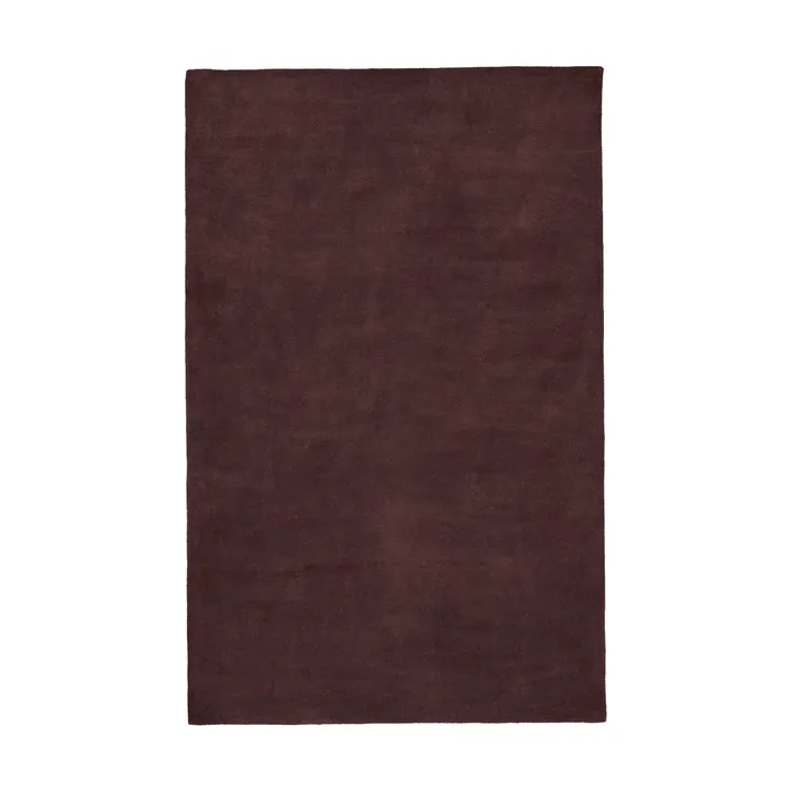Dywan z włosiem Stille - Dark pecan, 160x250 cm - Ferm Living