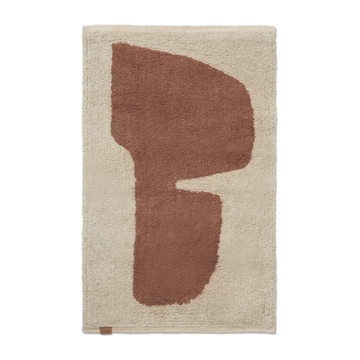 Dywanik łazienkowy Lay 50x70 cm - Parchment-rust - Ferm Living