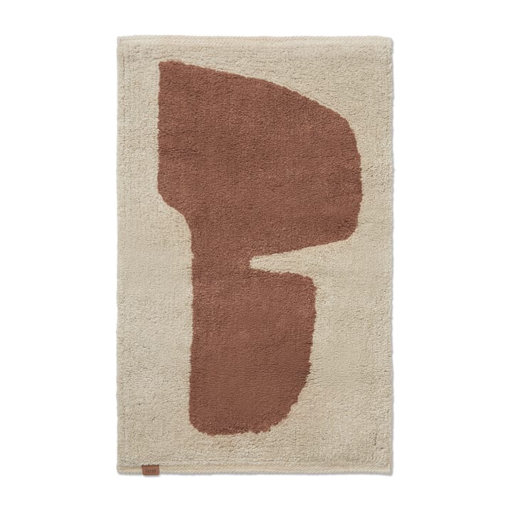 Dywanik łazienkowy Lay 50x70 cm - Parchment-rust - Ferm LIVING