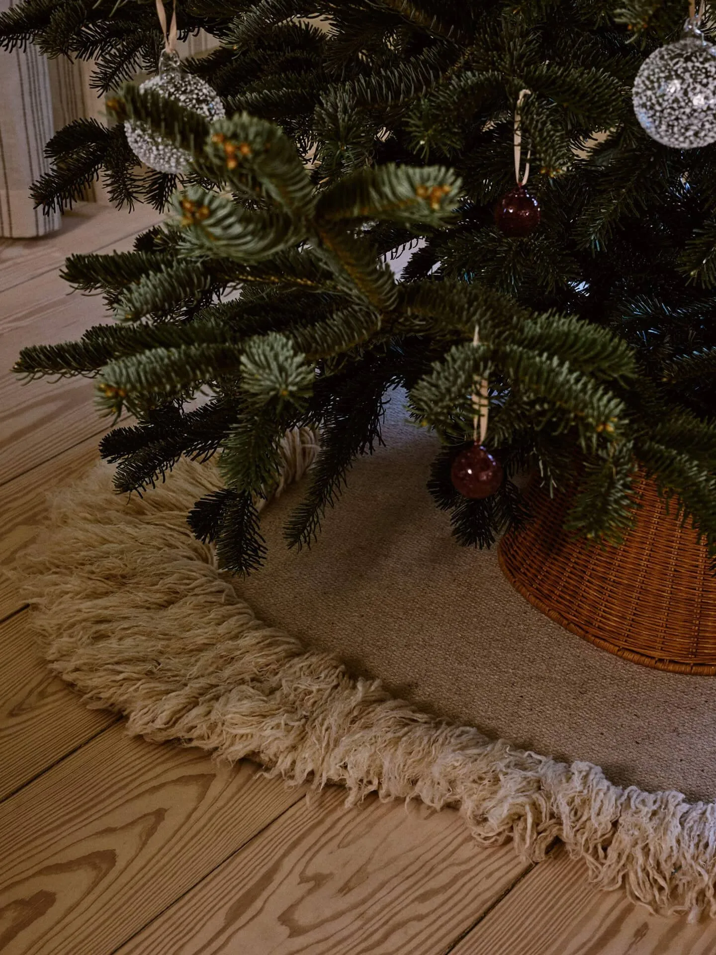 Dywanik pod choinkę Norte Ø120 cm, Natural Ferm Living