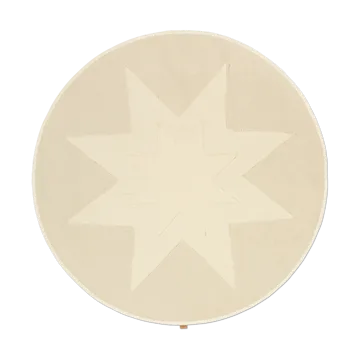 Dywanik pod choinkę Vela Star - Natural - Ferm Living