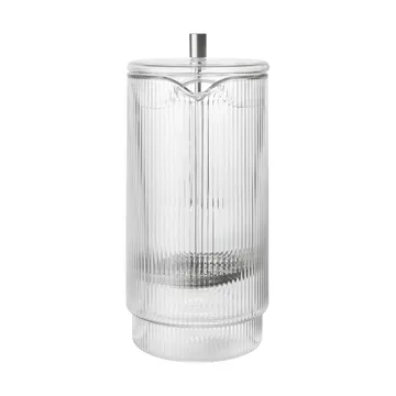 Dzbanek z tłokiem Ripple Thermal - Clear - Ferm Living