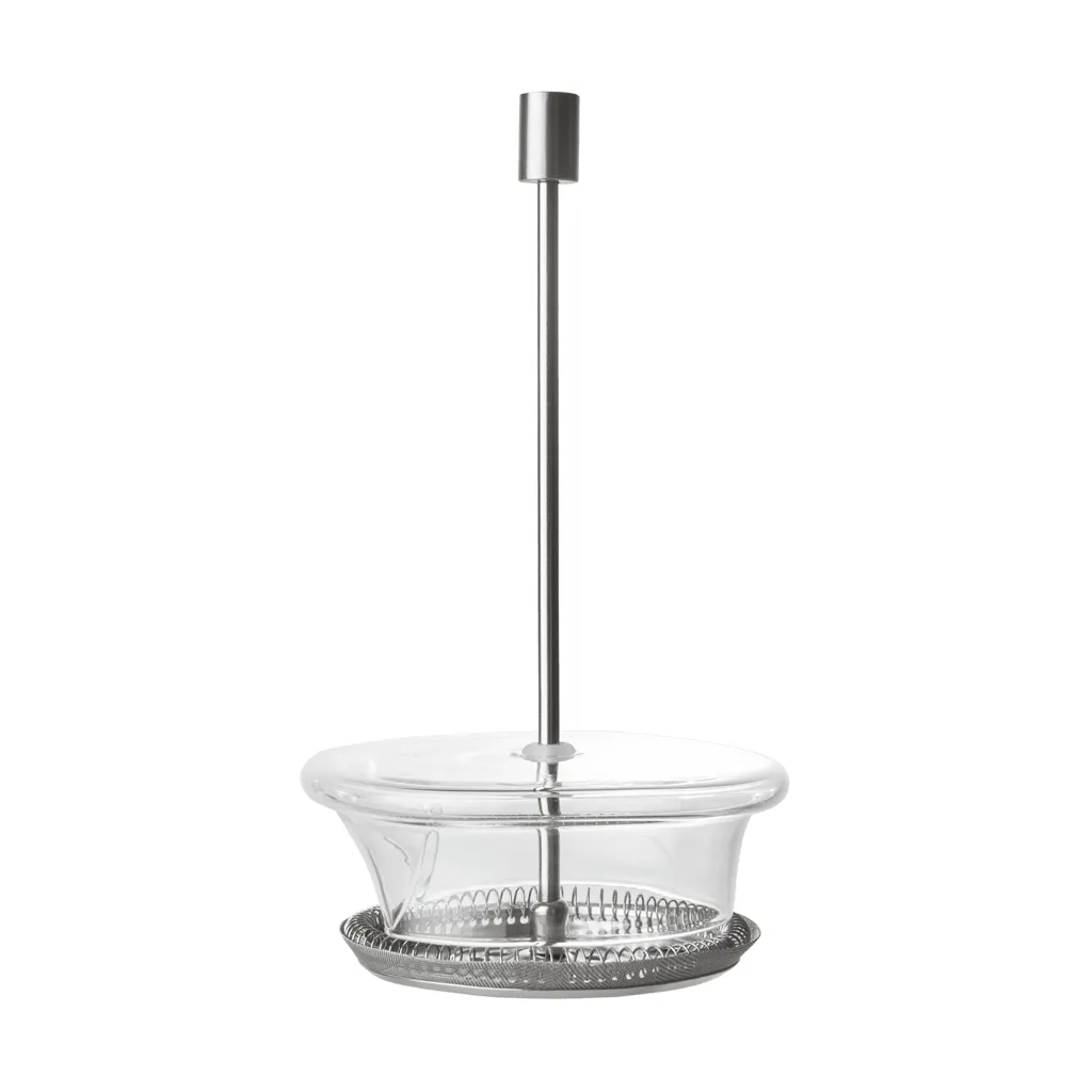Dzbanek z tłokiem Ripple Thermal, Clear Ferm Living