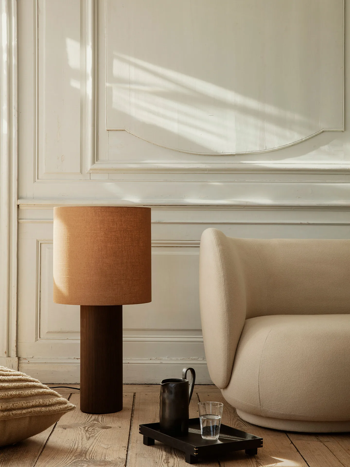 Eclipse klosz do lampy, duży Ø42 cm, Curry Ferm Living