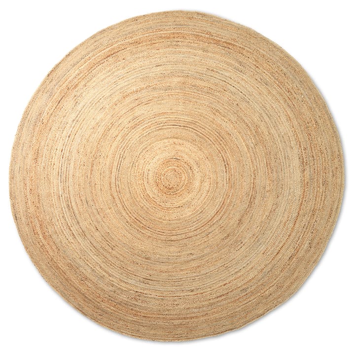 Eternal okrągły dywan z juty, duży - natural - Ferm Living
