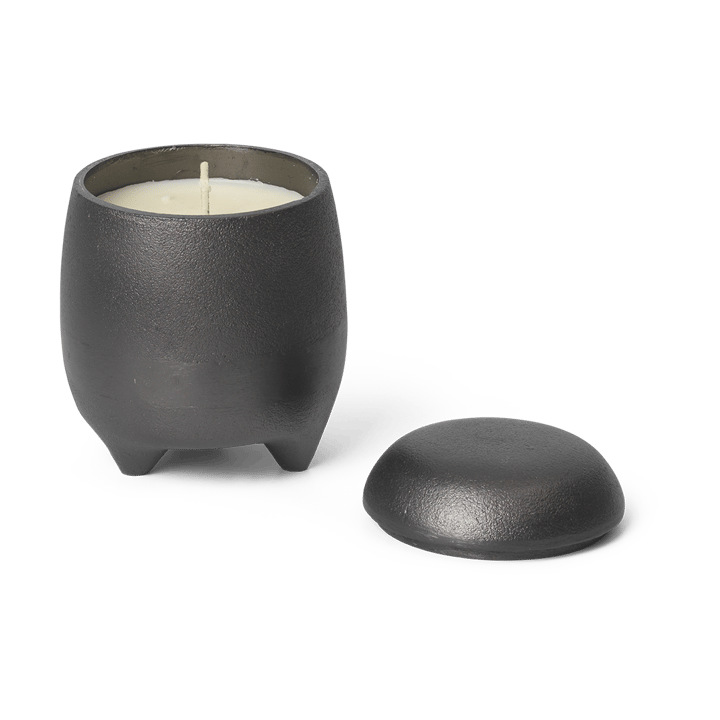 Evoke świeca w słoiku - Czarniony aluminium - Ferm LIVING