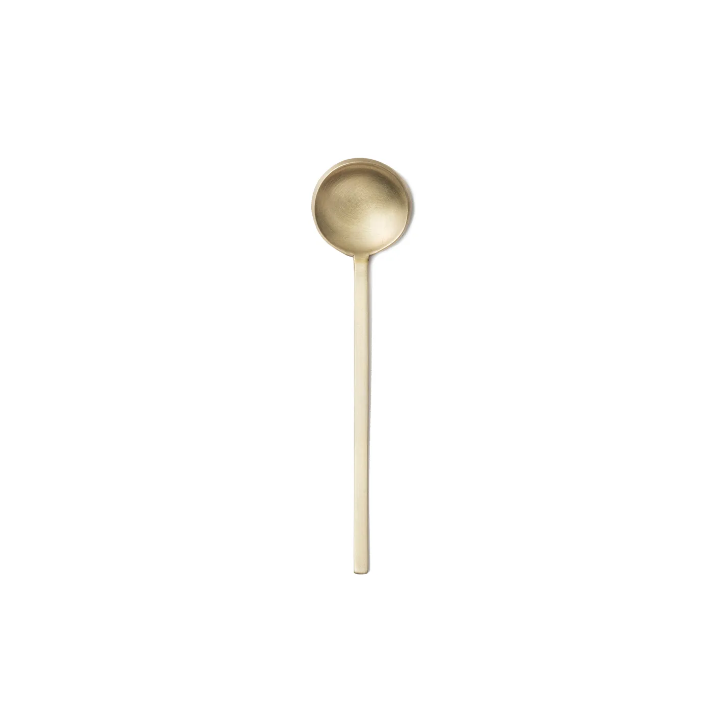 Fein mała łyżka 9 cm, brass Ferm Living