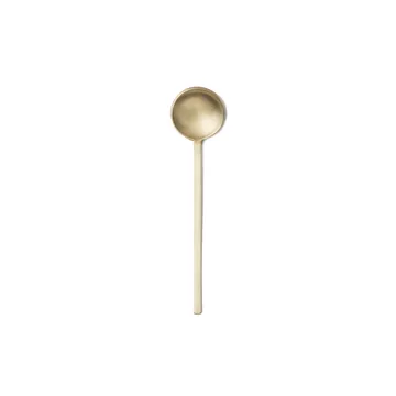 Fein mała łyżka 9 cm - brass - Ferm Living