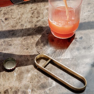 Fein otwieracz do butelek - brass - Ferm Living