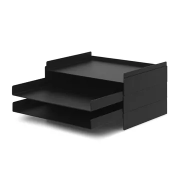 Ferm Living 2x2 organizer na dokumenty - Black - Ferm Living