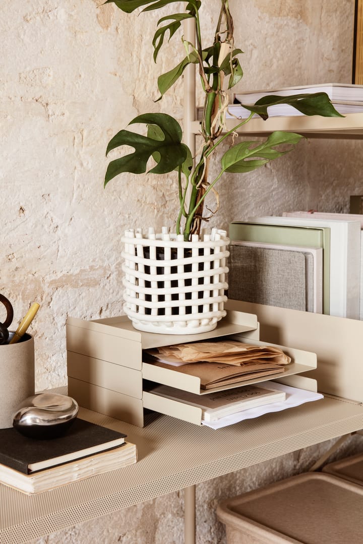 Ferm Living 2x2 organizer na dokumenty, Cashmere Ferm Living