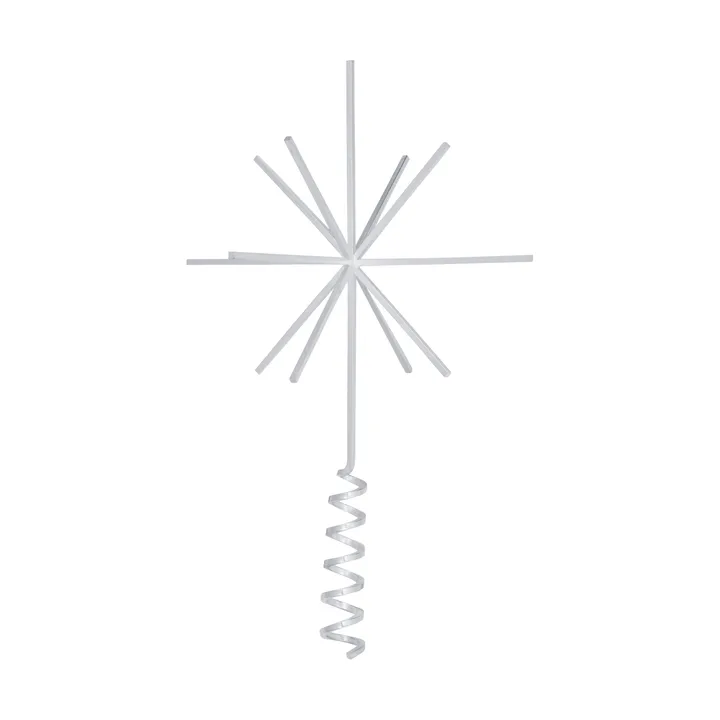 Ferm Living gwiazda świąteczna mosiądz - Srebrny - Ferm Living