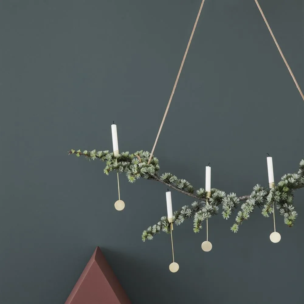 Ferm Living ljushållare till julgran, 4 szt.  Ferm Living