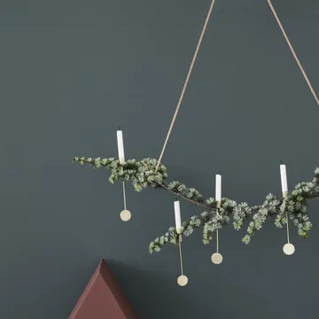 Ferm Living ljushållare till julgran - 4 szt.  - Ferm Living
