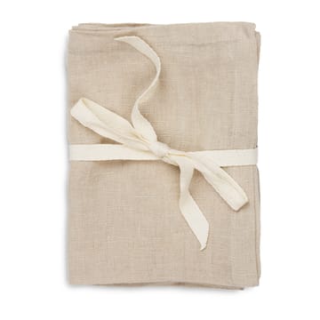 Ferm Living lniane podkładki na stół 2-pak - Natural - Ferm Living