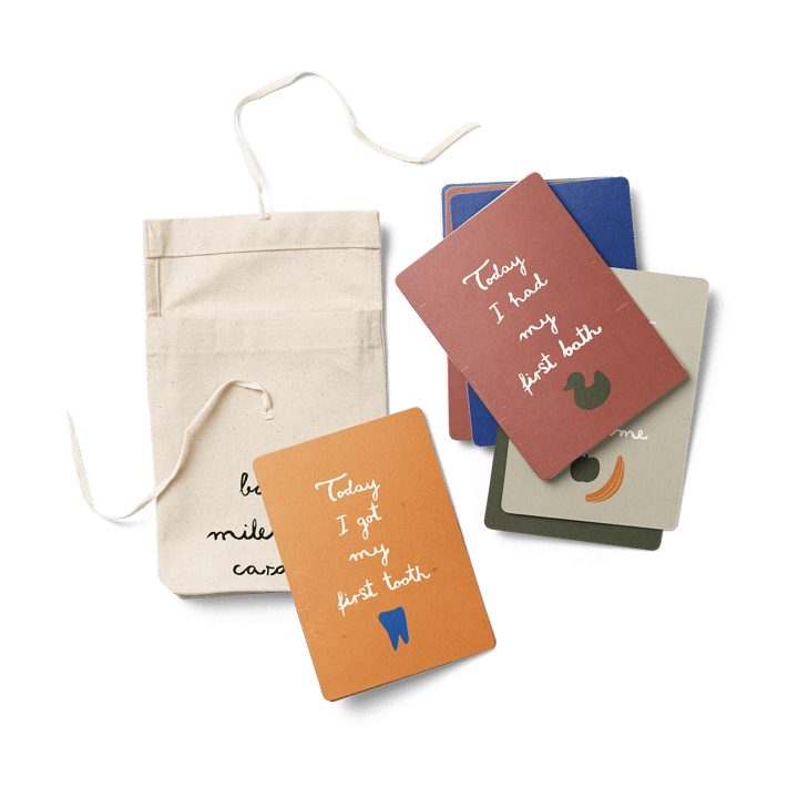 Ferm Living Milestone karta wraz z torbą, Multi Ferm Living