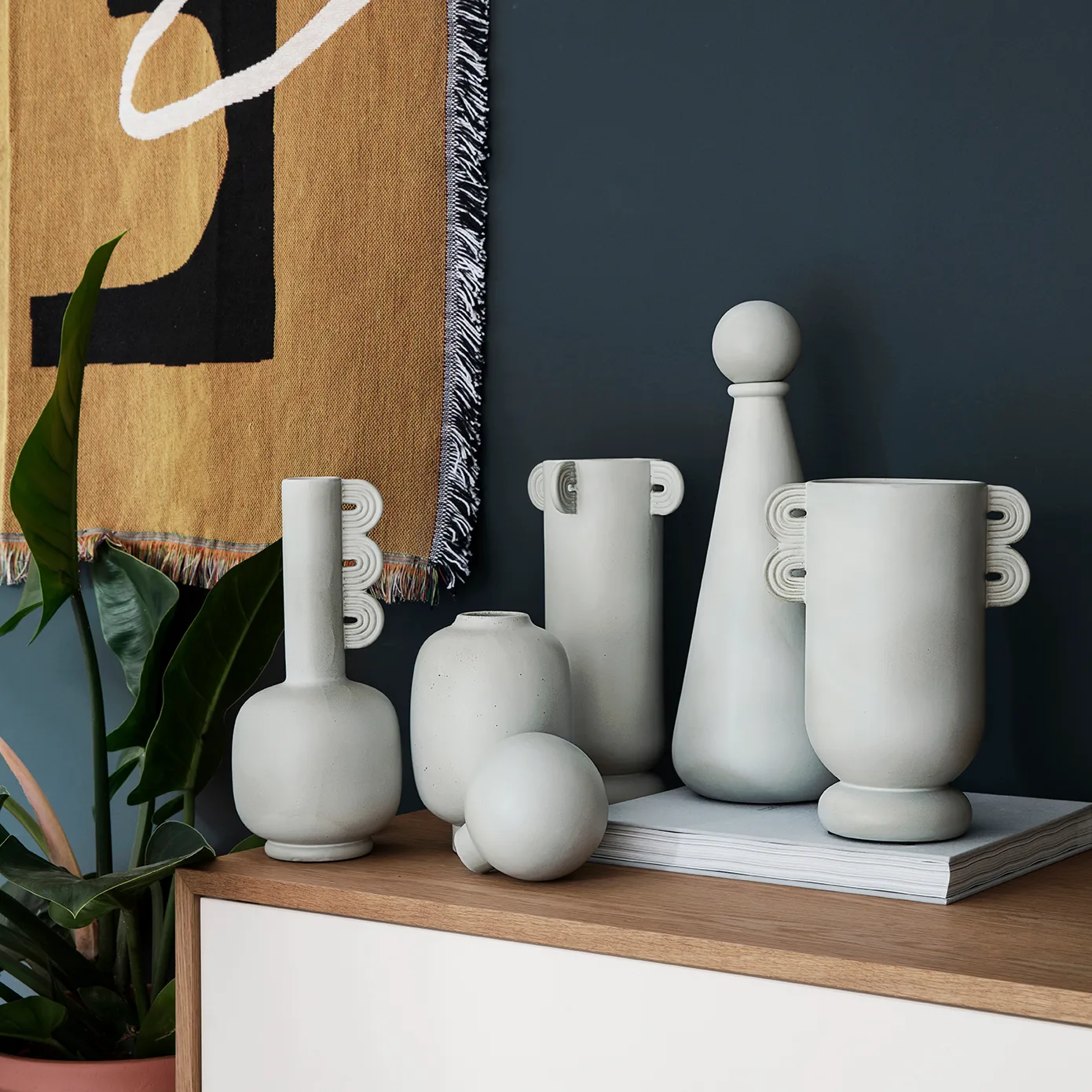 Ferm Living Muses wazon, clio Ferm Living