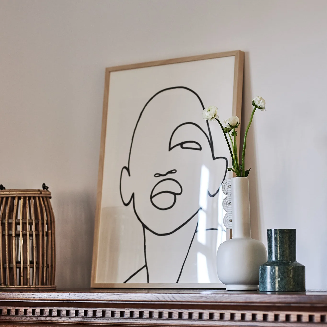 Ferm Living Muses wazon, clio Ferm Living