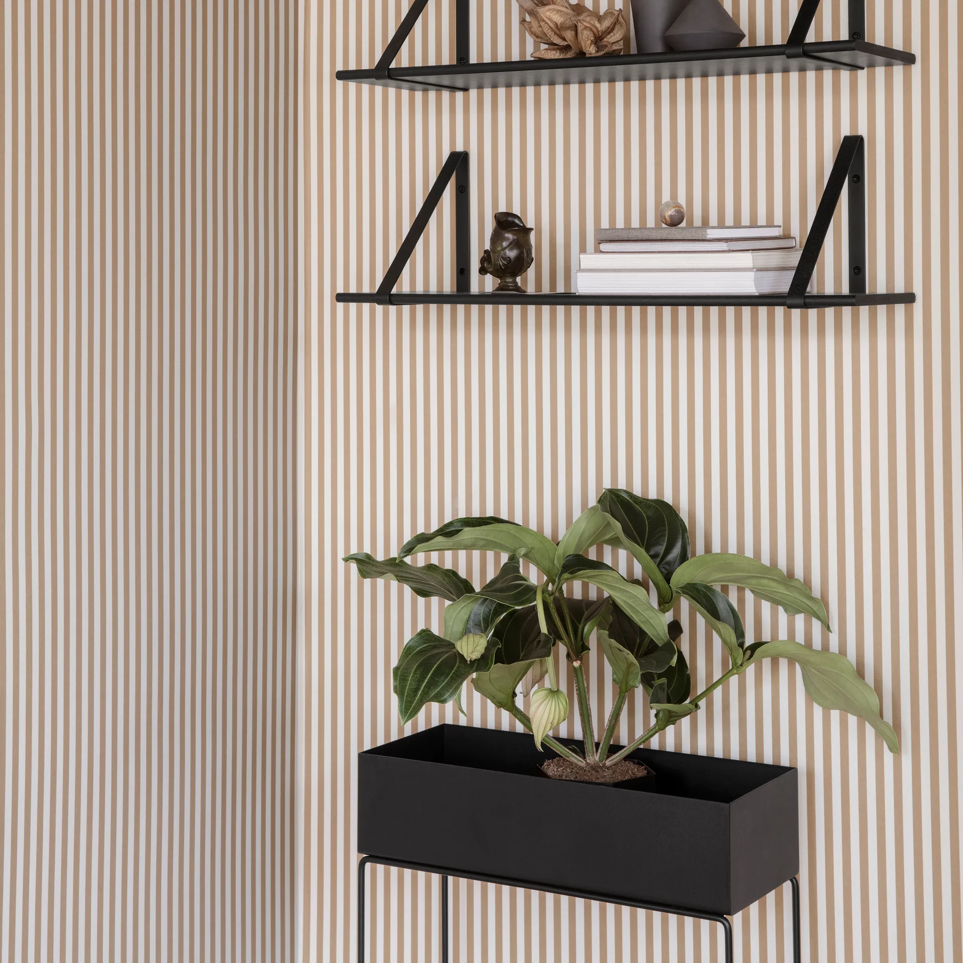 ferm LIVING plant box, kwietnik, black (czarny) Ferm Living