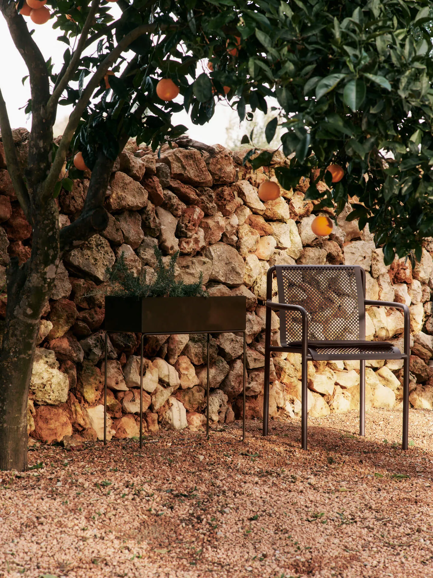 ferm LIVING plant box, kwietnik, Dark Chocolate Ferm Living