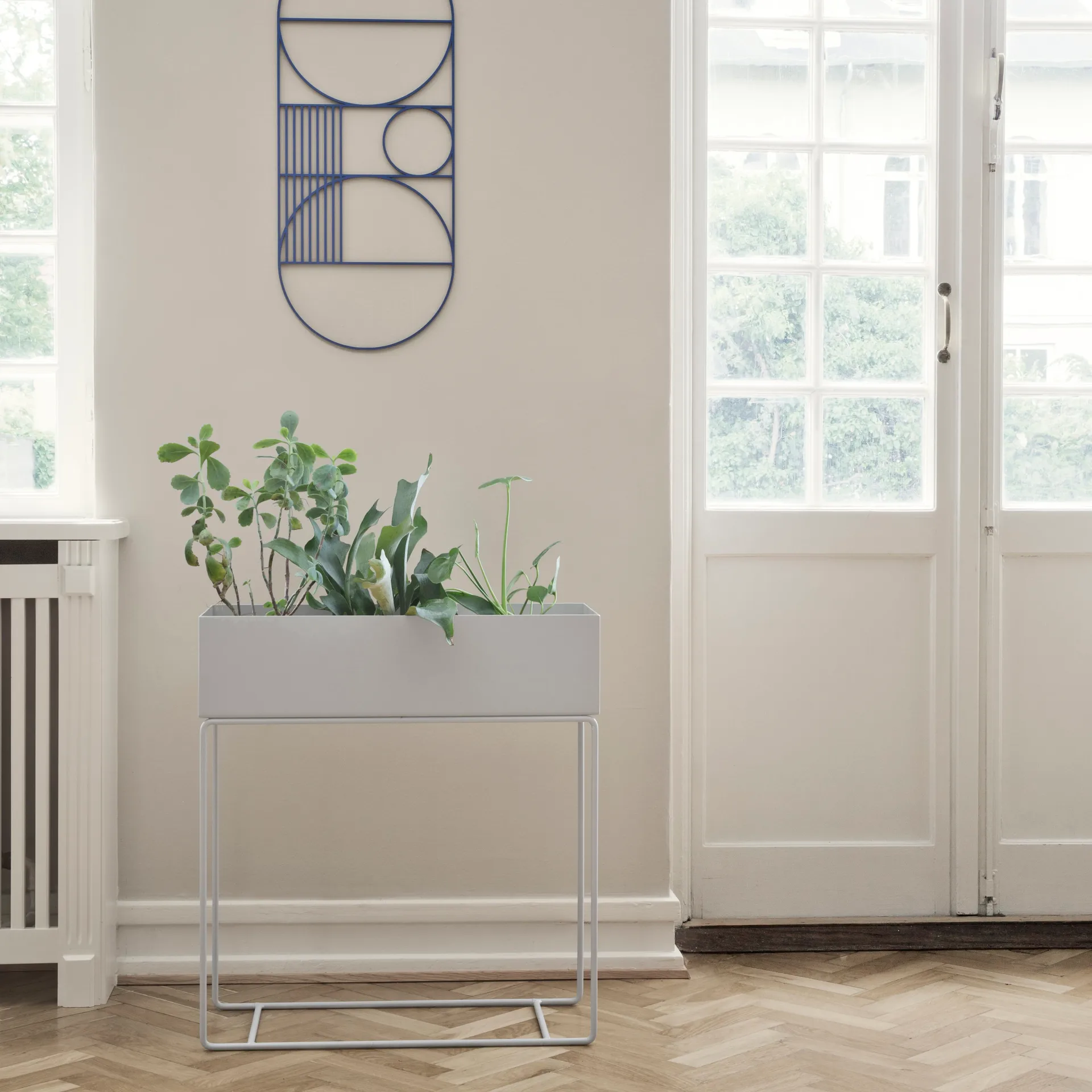 ferm LIVING plant box, kwietnik, light grey (jasny szary) Ferm Living