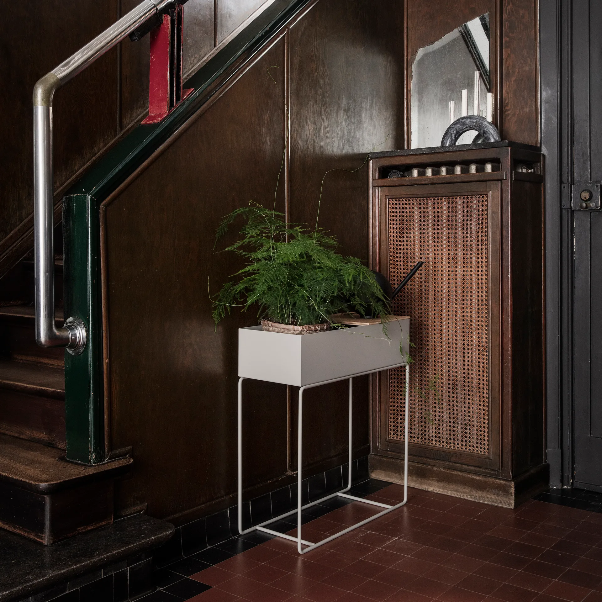 ferm LIVING plant box, kwietnik, light grey (jasny szary) Ferm Living