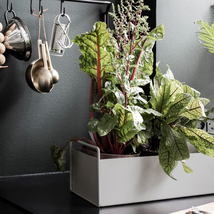 Ferm Living plant box, kwietnik mały, light grey Ferm Living