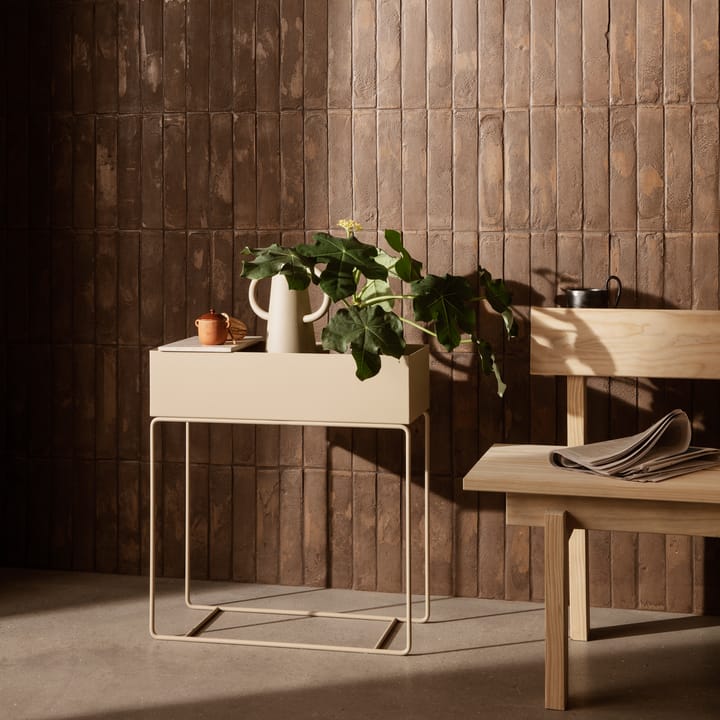 Ferm Living plant box marmurowa taca, beige Ferm Living