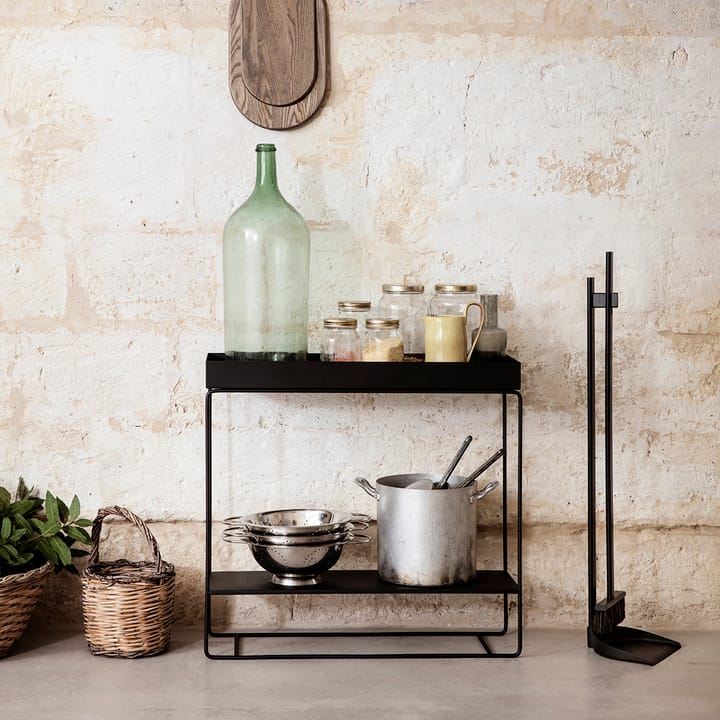 Ferm Living plant box stojak, black Ferm Living