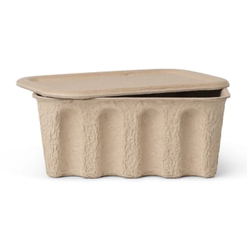 Ferm zestaw papierowych pojemników do przechowywania - Brąz - Ferm Living