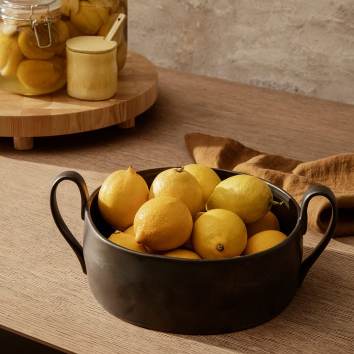 Flow Centrepiece miska, black Ferm Living