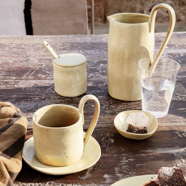 Flow dzbanek 1 L, yellow-speckled Ferm Living