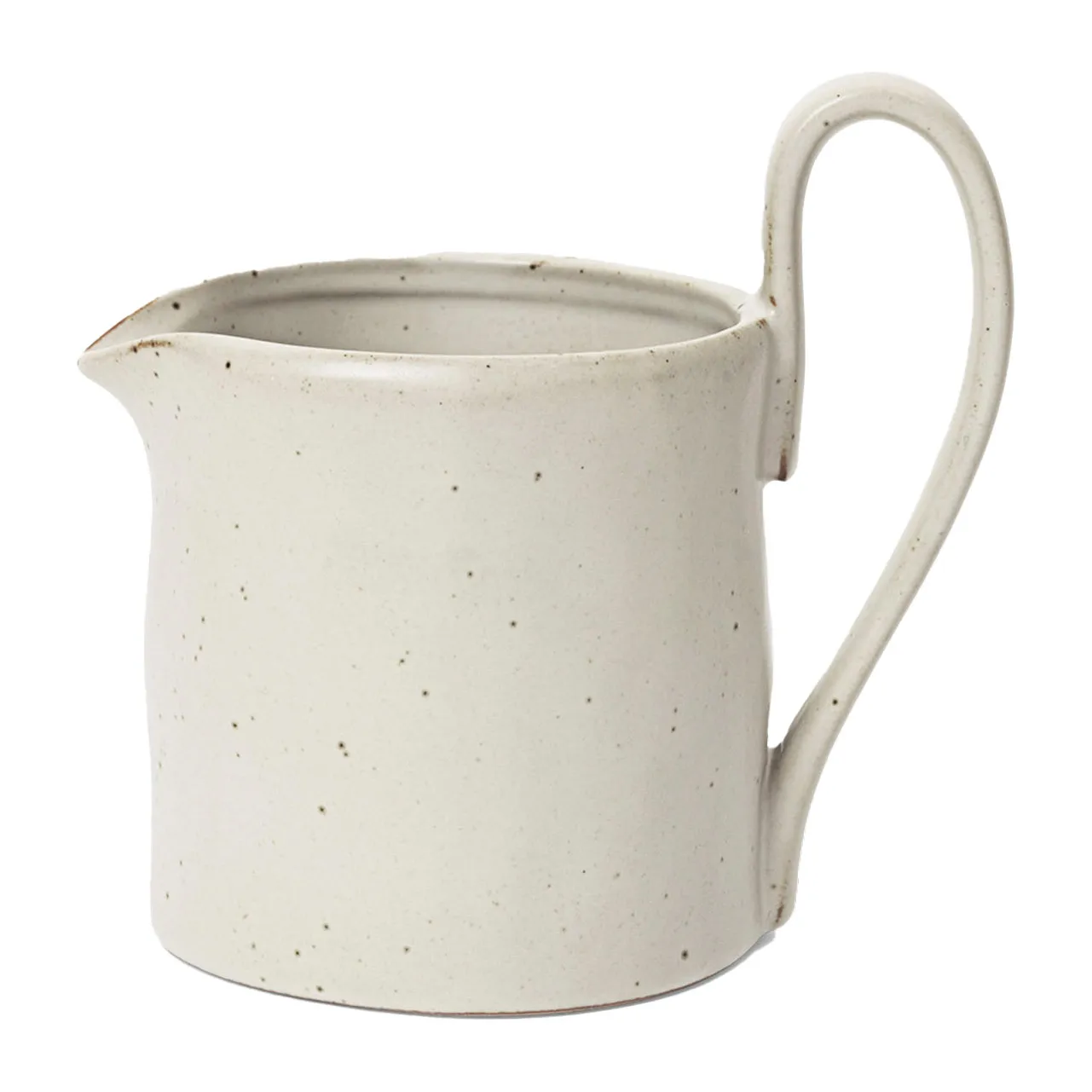 Flow dzbanek na mleko 300 ml, Off-white speckle Ferm Living