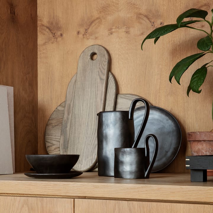 Flow kubek 360 ml, black Ferm Living