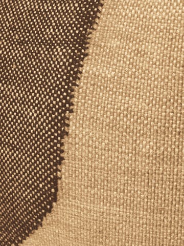 Forene cylinder pouf puf Ø38x42 cm - Tan-Chocolate - Ferm Living