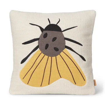 Forest poduszka z haftem 40x40 cm - Moth - Ferm Living