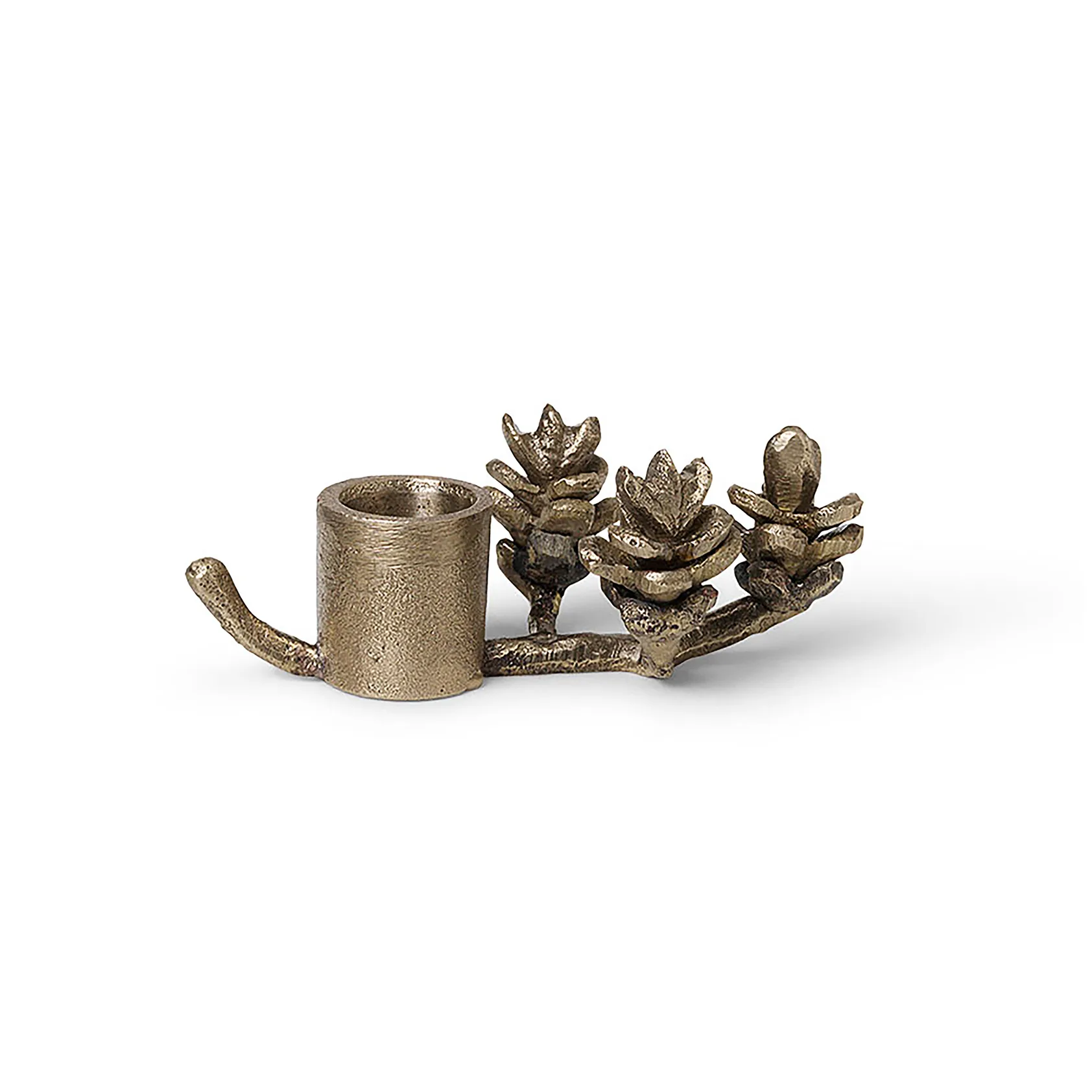 Forest świecznik 6 cm, brass Ferm Living