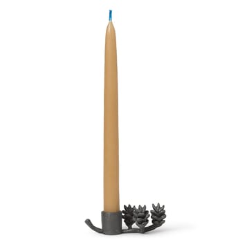 Forest świecznik 6 cm - Czarny mosiądz - Ferm Living