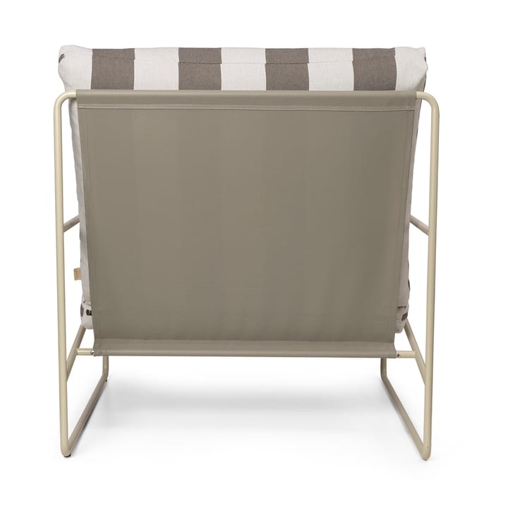 Fotel Desert, Cash stripe-chocolate Ferm Living