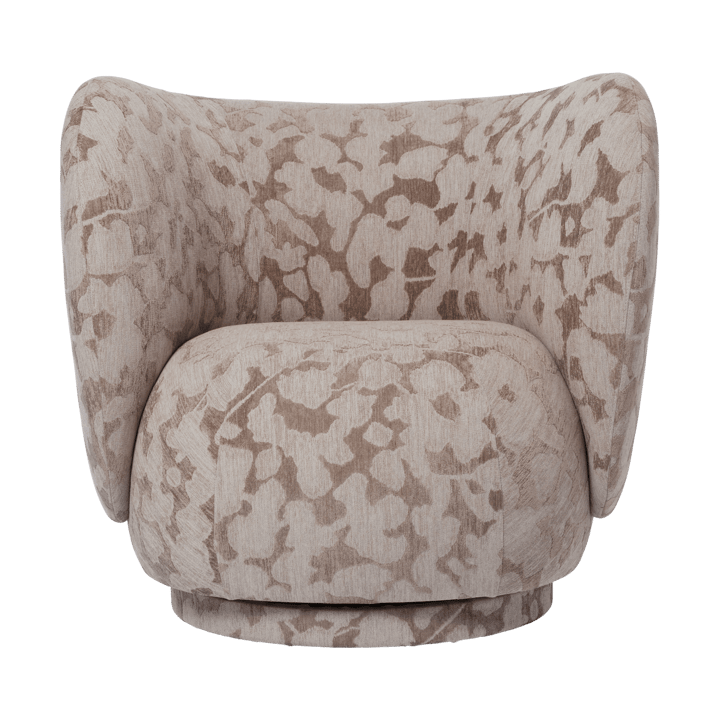 Fotel do salonu Rico lounge chair - Cilla-Taupe - Ferm Living